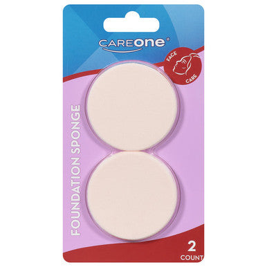 CAREone Foundation Sponges, 2 count
