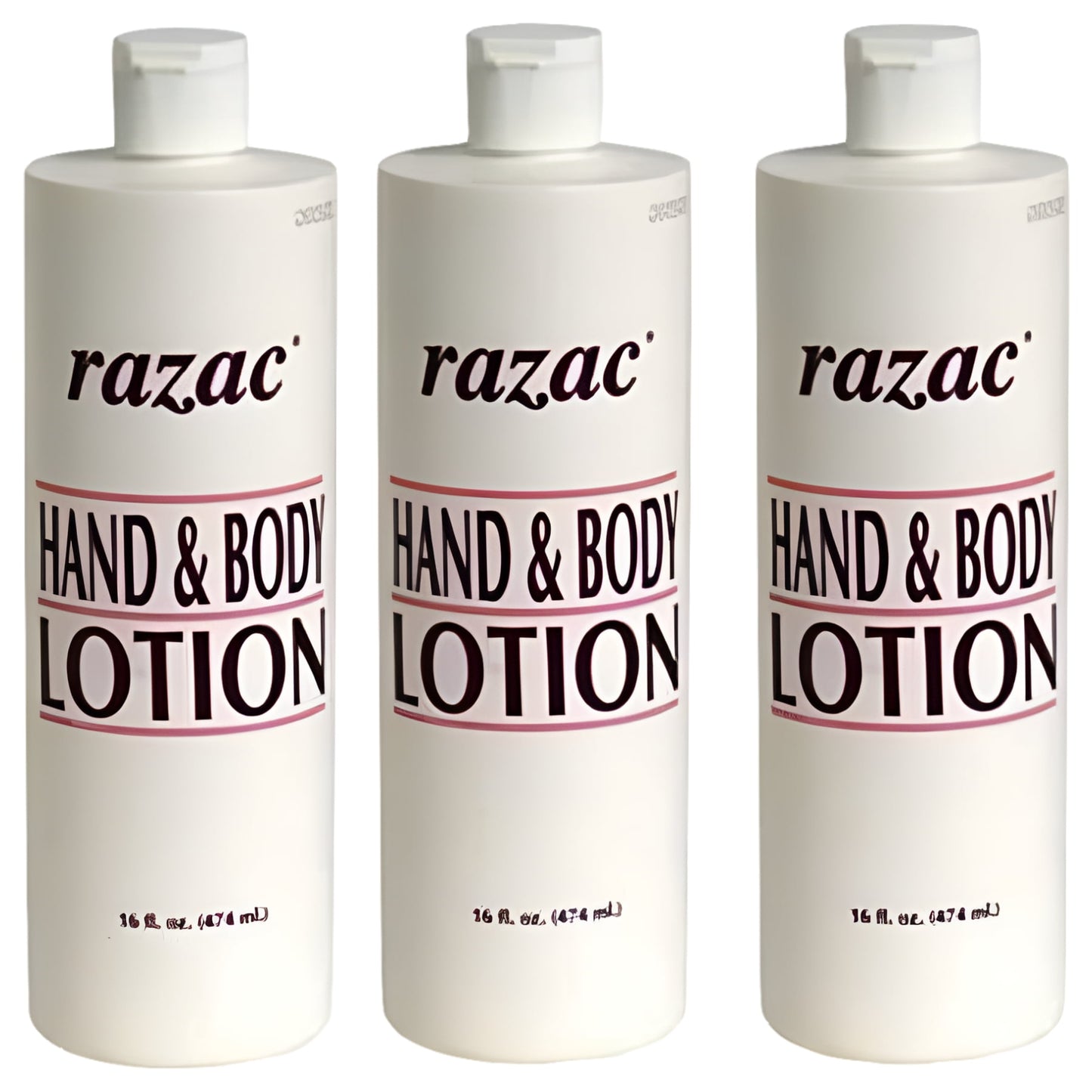 RAZAC HAND & BODY LOTION  16 OZ