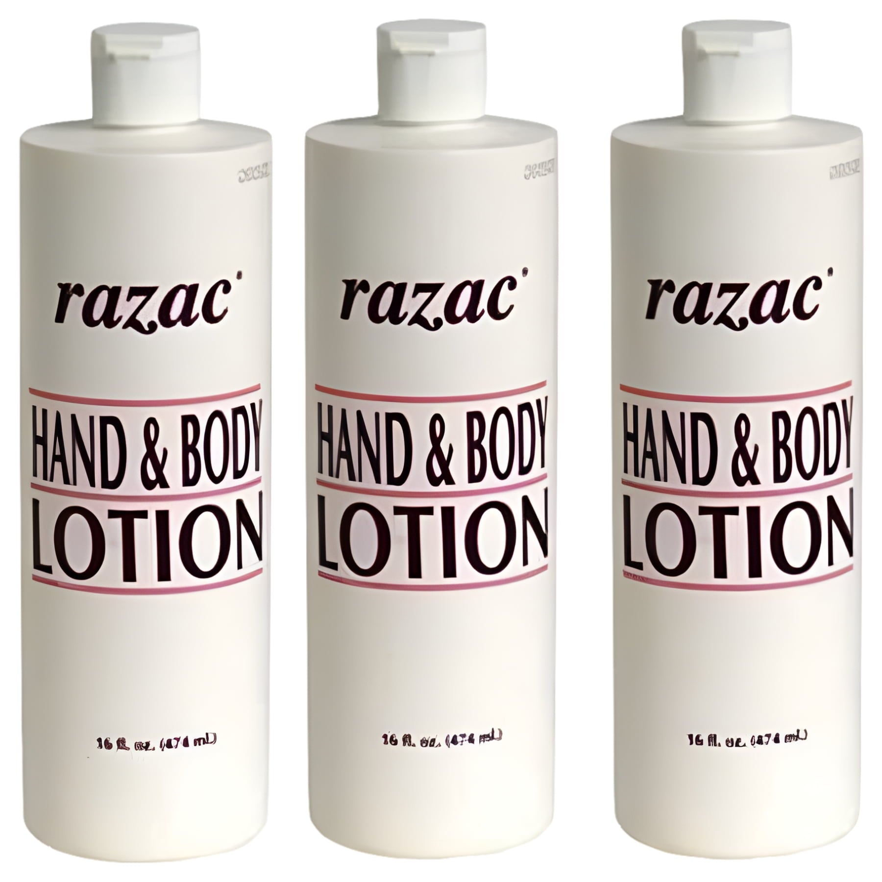RAZAC HAND & BODY LOTION  16 OZ