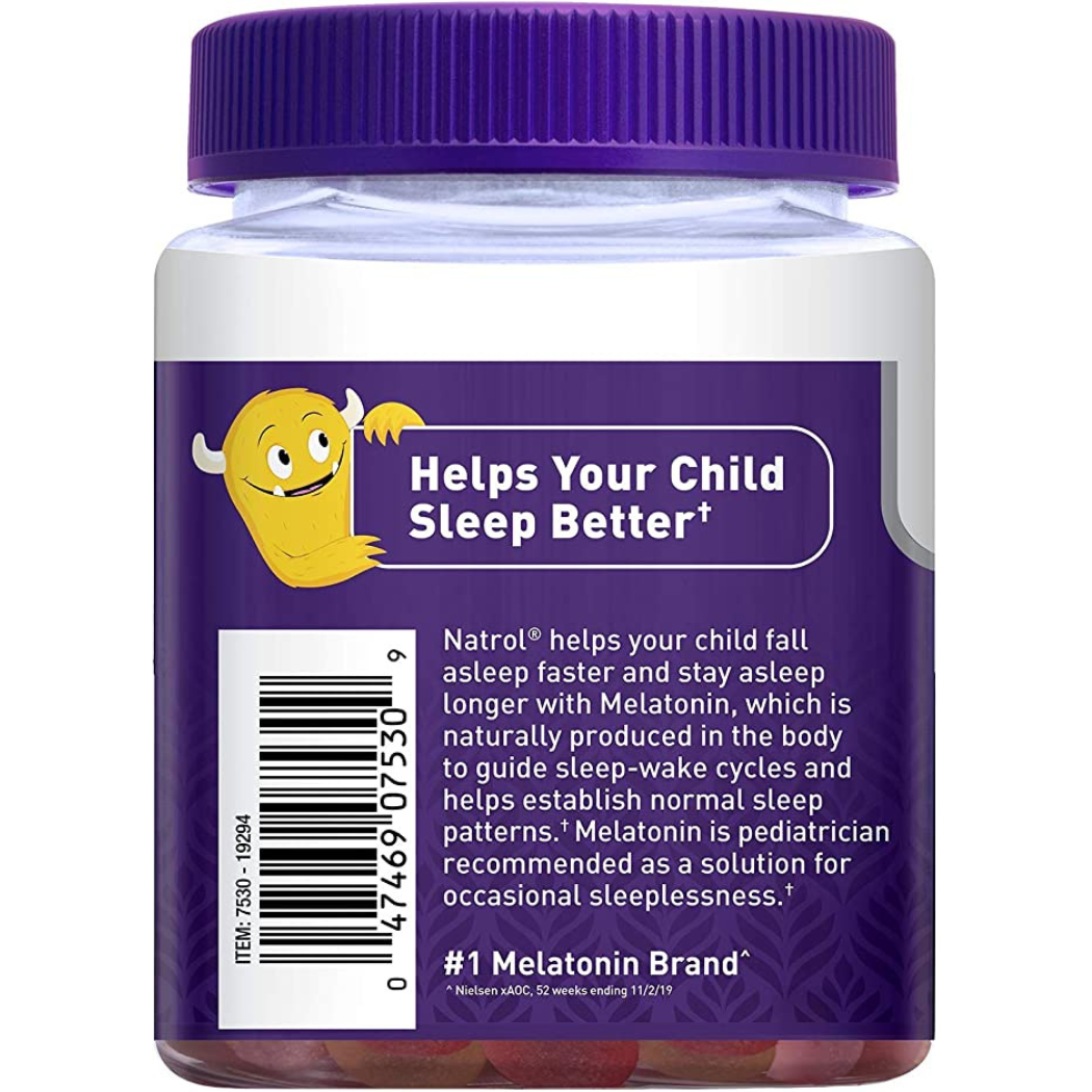 NATROL KIDS SLEEP+IMMN HLTH,GMMY