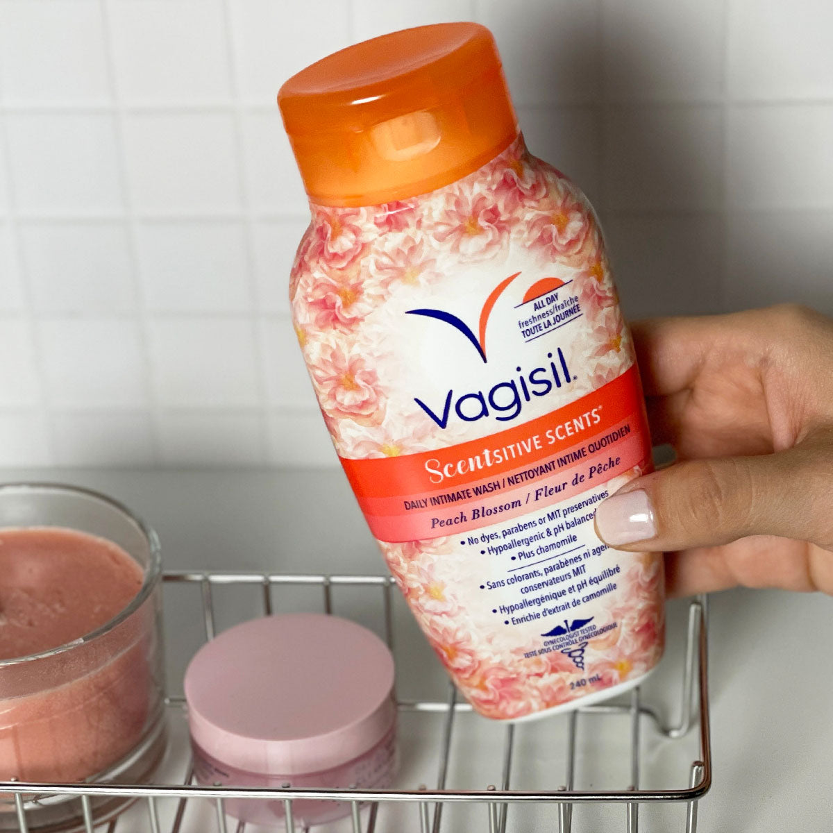 Vagisil Wash Scentsitive Scents Peach Blossom 12oz