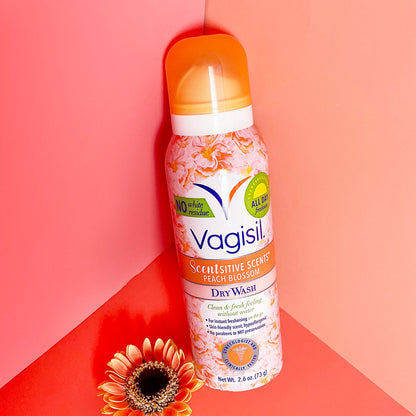 Vagisil Scentsitive Scents Dry Wash Peach Blossom 2.6oz