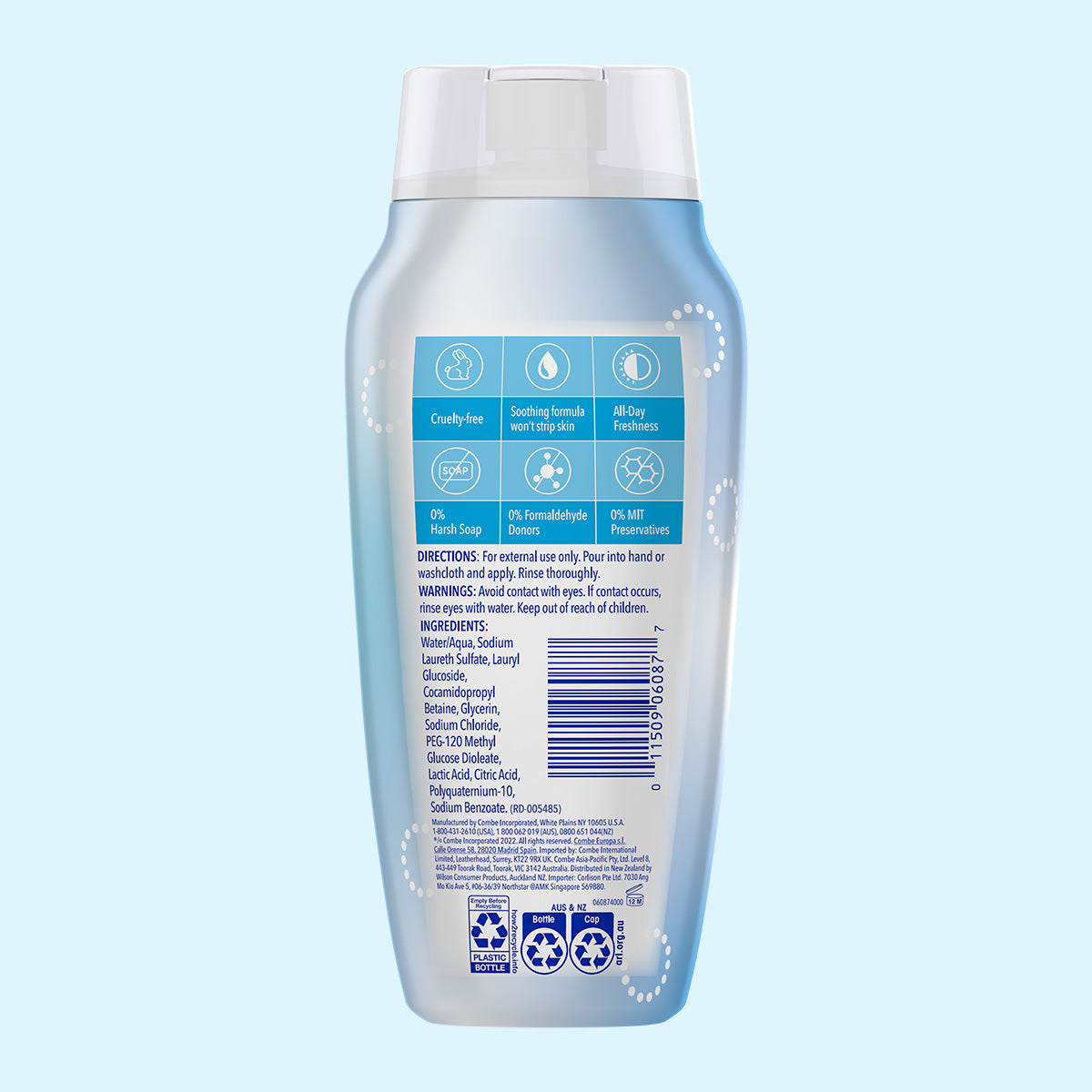Vagisil Daily Intimate Wash Unscented 12oz
