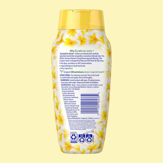Vagisil Wash Scentsitive Scents White Jasmine 12oz