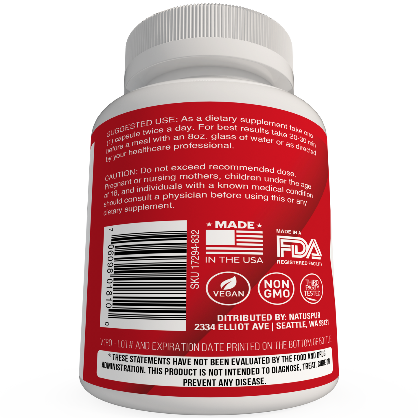 BERBERINE HCL 1000MG 60