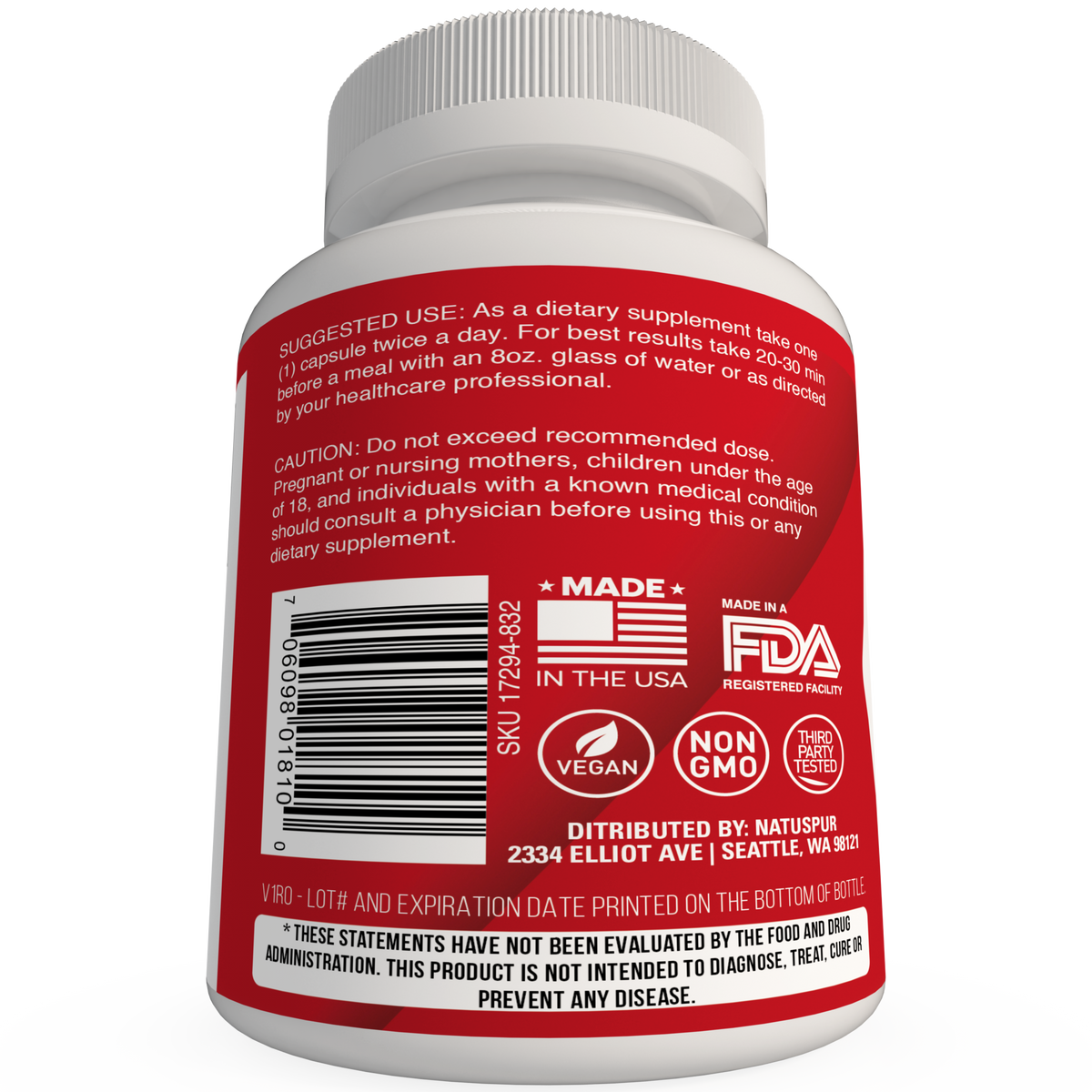 BERBERINE HCL 1000MG 60