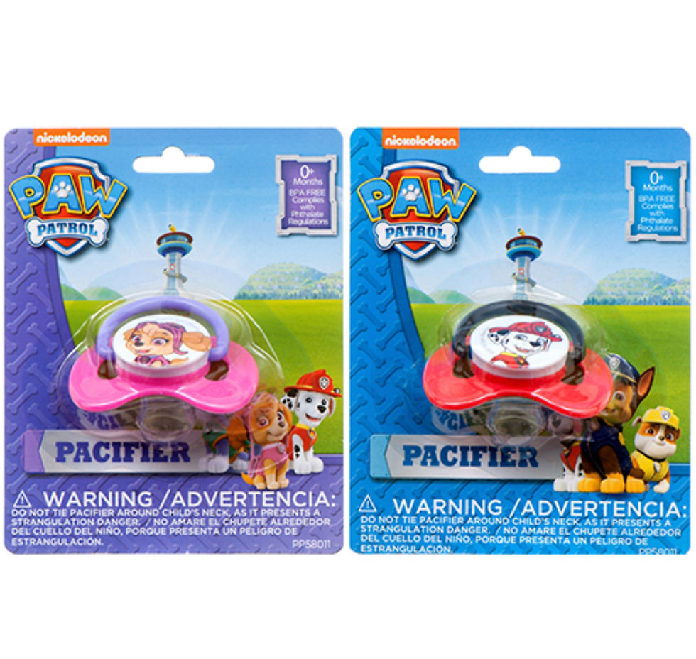 Paw Patrol Pacifier, Assorted
