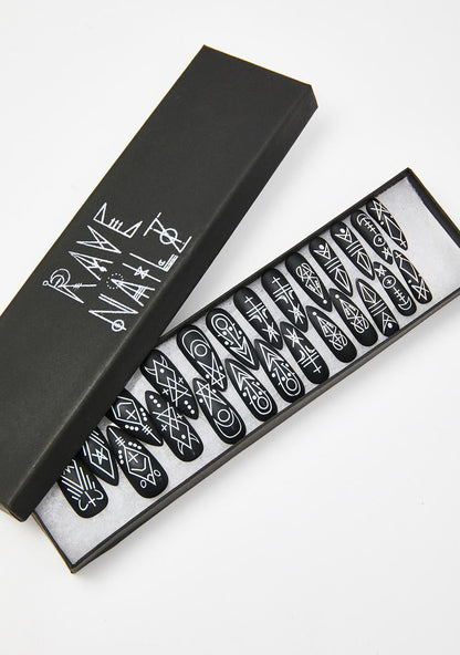 RAVE NAILZ Designer Press On Nails - Cast A Spell Nailz