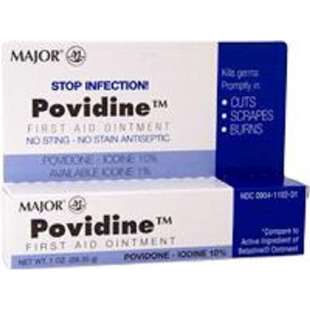 POVIDONE IODINE 10% 8OZ MAJOR
