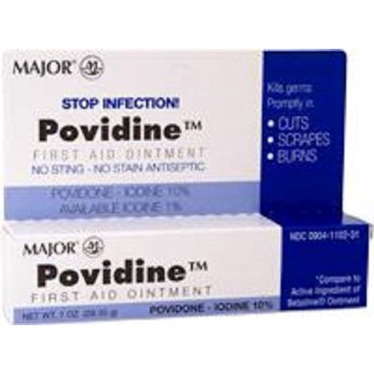 POVIDONE IODINE 10% 8OZ MAJOR