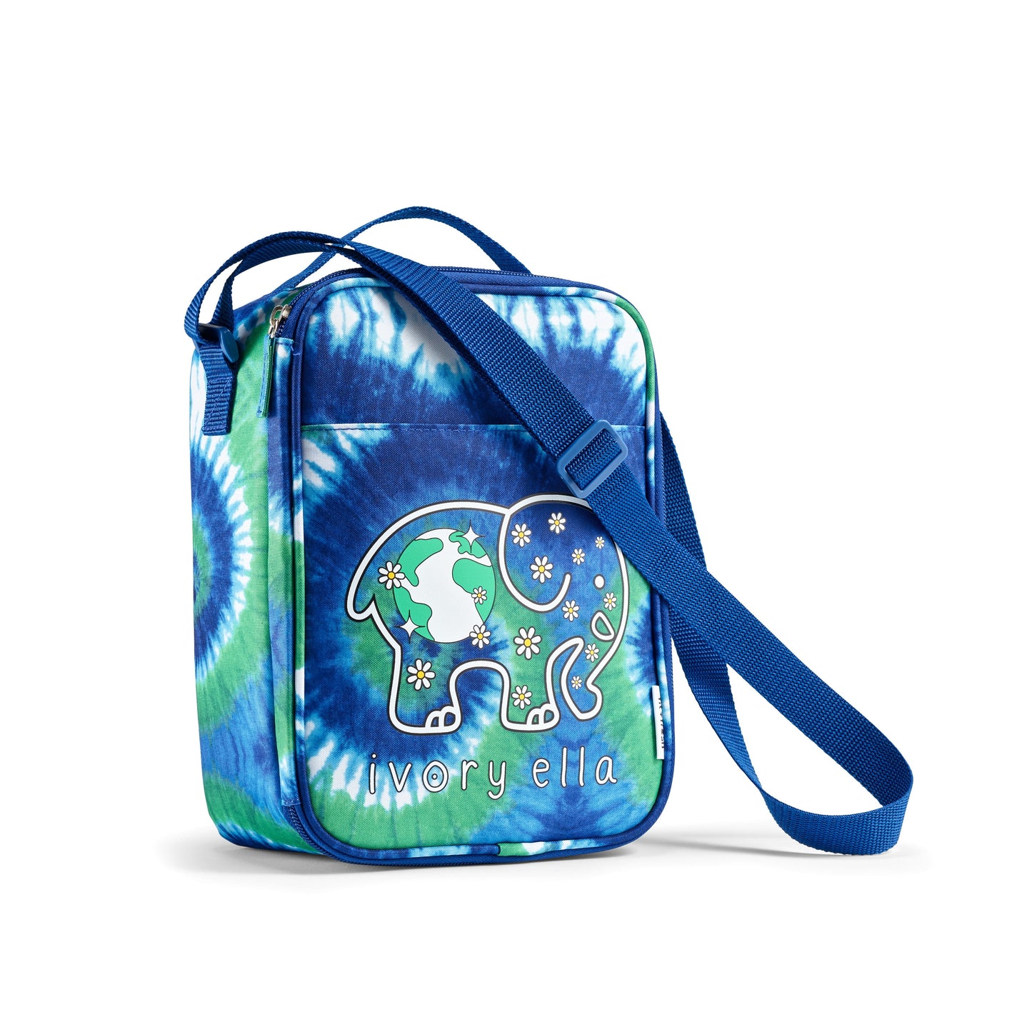 FIT & FRESH LNCH BAG KIT,NAVY TIE DYE