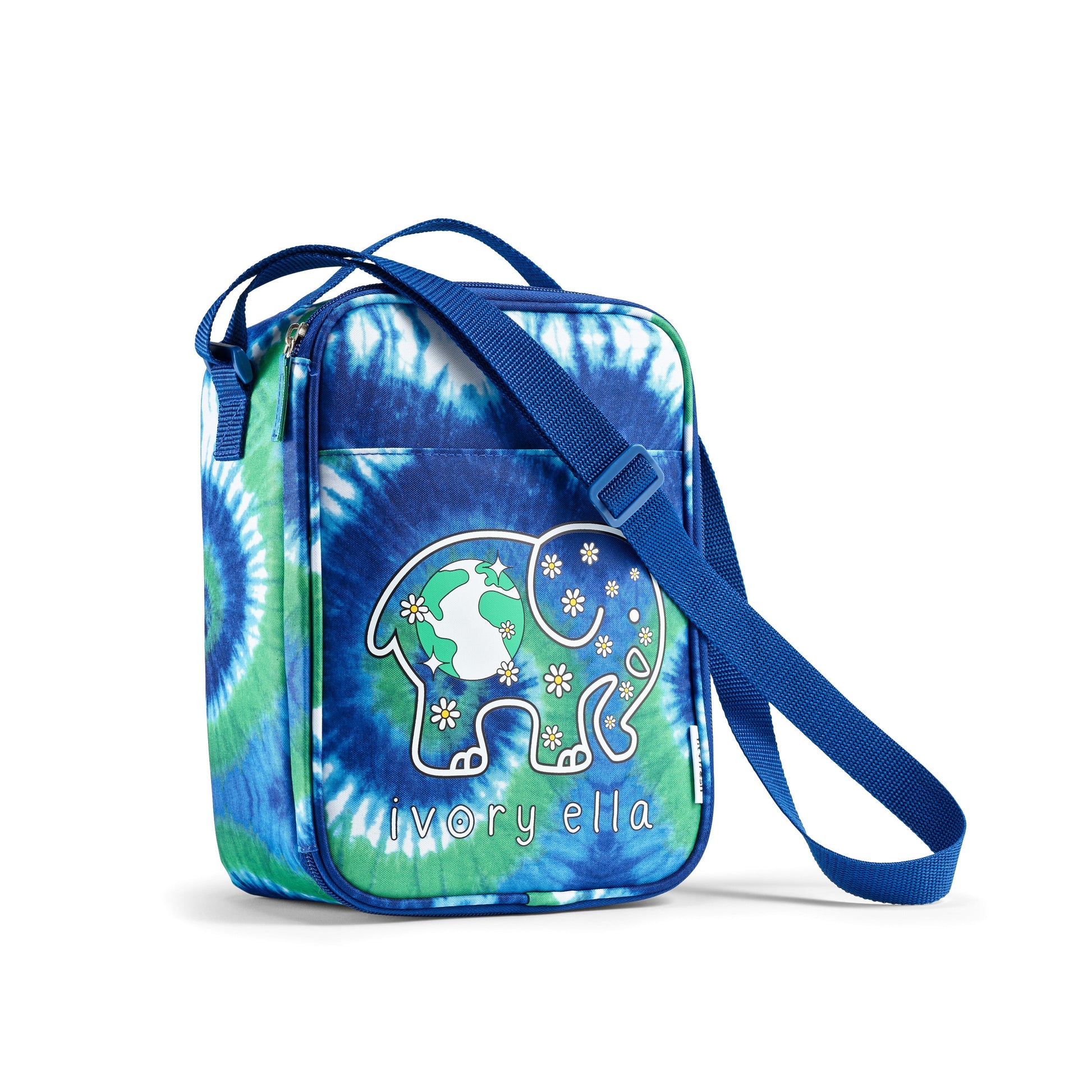 FIT & FRESH LNCH BAG KIT,NAVY TIE DYE