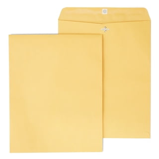 Mead Clasp Envelopes, 10" x 13" Brown Kraft, 3 CT