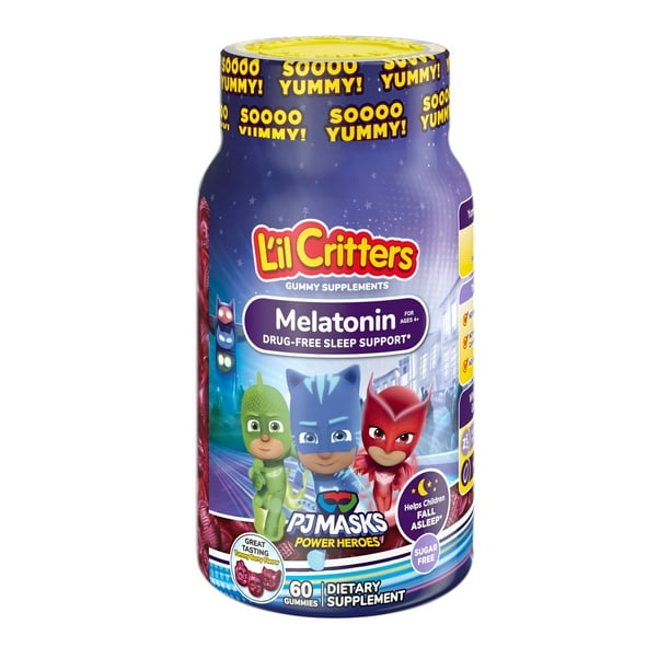 LIL CRITTERS MELATONIN-FREE BDTM GMY 60