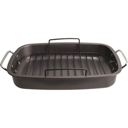 Dura-Kleen Large Roaster with V-Rack Floor Display, 12 count