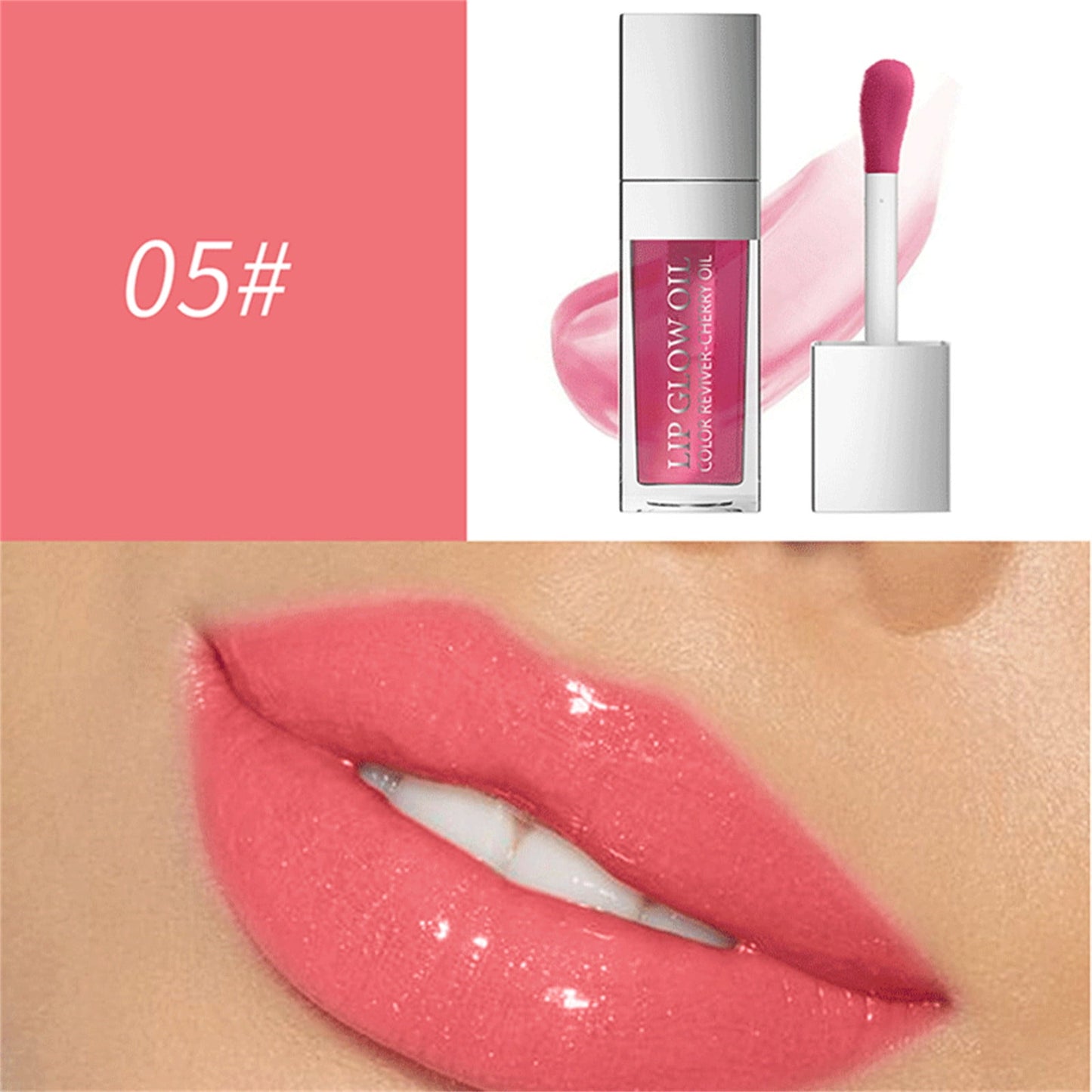 LIP OIL 2IN1 GLOW & TRT PEACH