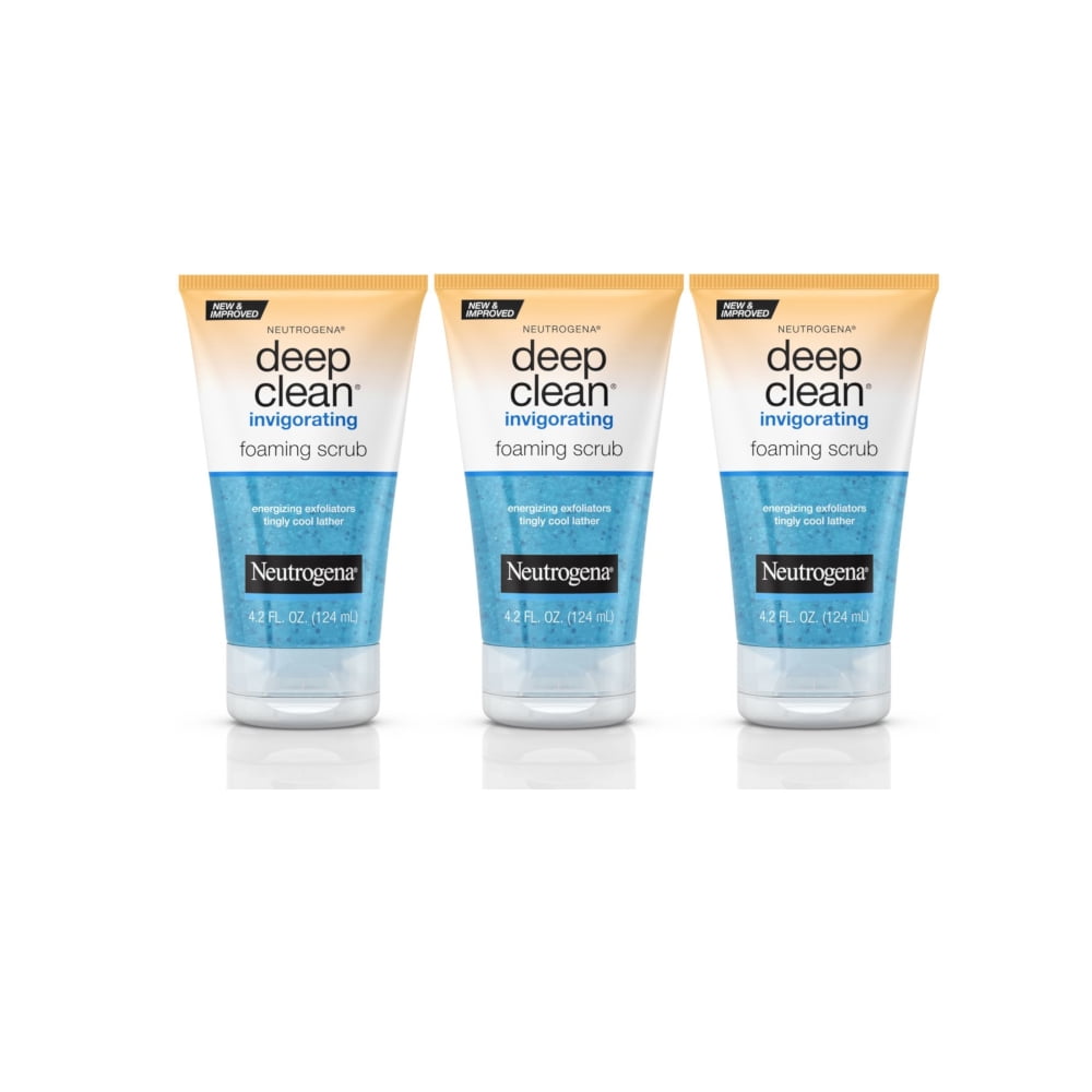 NEUTROGENA FOAMING SCRUB  4.2z