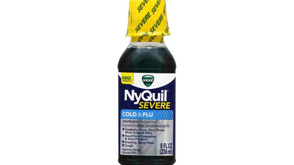 VICKS NYQUIL SEVERE COLD/FLU LIQ 1OZ