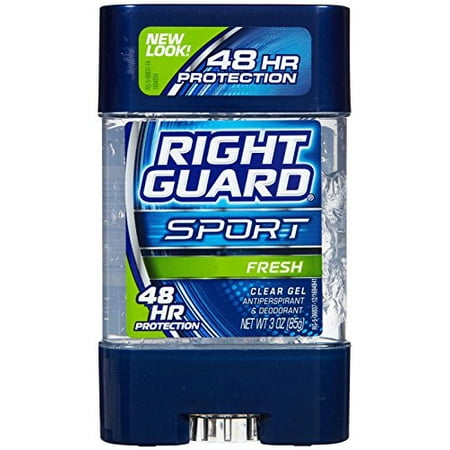 RIGHT GUARD A/P CLEAR GEL FRESH 3OZ