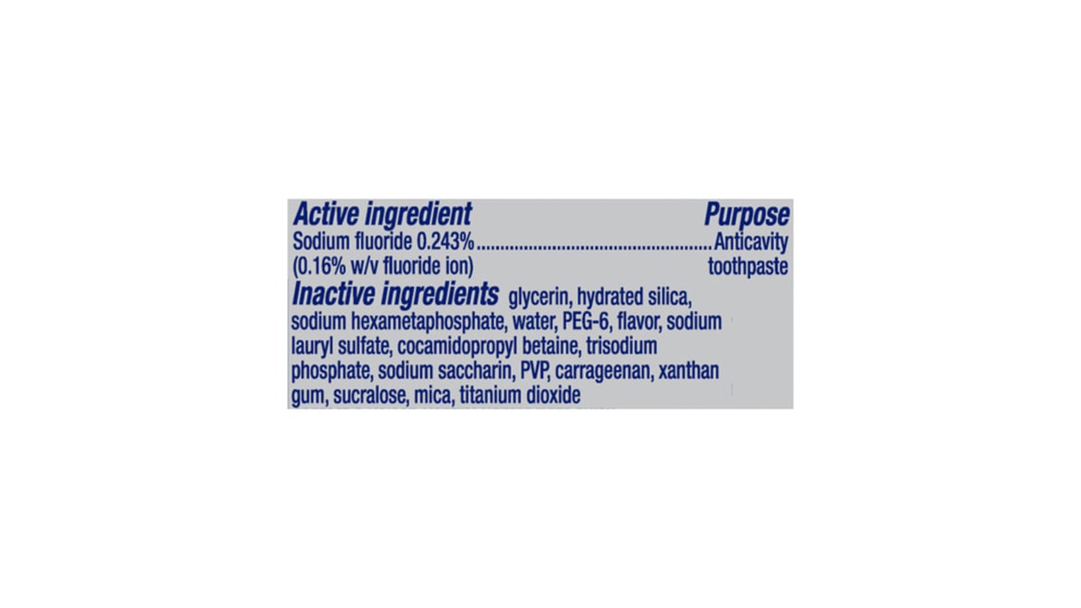Crest 3D White Fluoride Anticavity Toothpaste Brilliance - Vibrant Peppermint, 0.85 oz