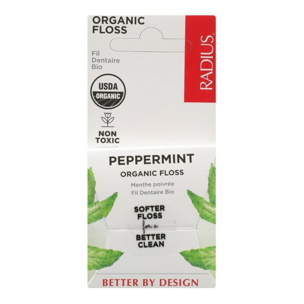 RADIUS FLOSS,SPONGE,PEPPERMINT