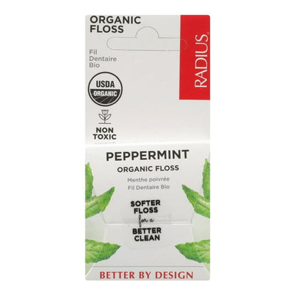 RADIUS FLOSS,SPONGE,PEPPERMINT
