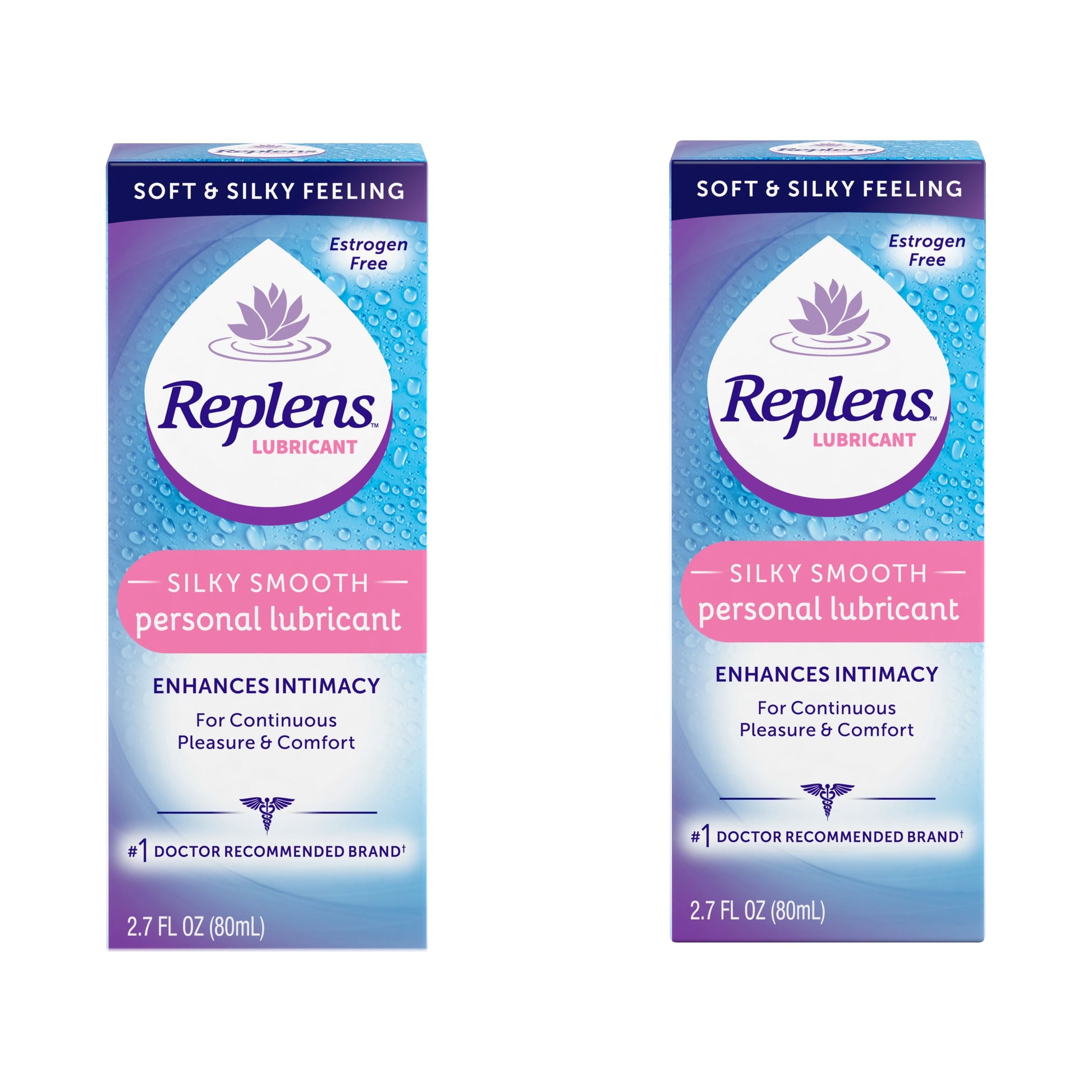 REPLENS SILKY SMOOTH LUBRICANT 2.7 OZ