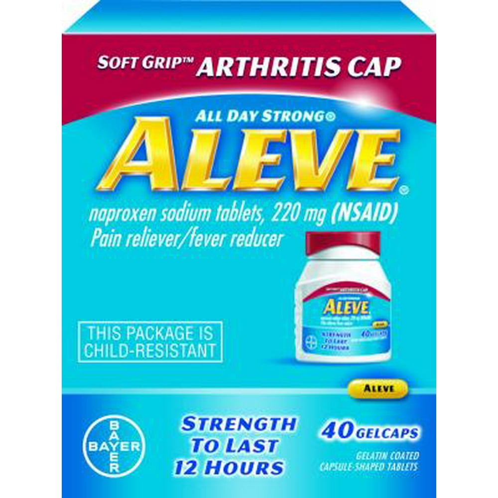 ALEVE 220MG ARTHRITIS GELCAPS 40CT