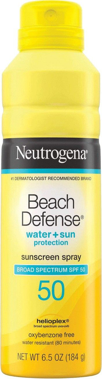 Neutrogena Beach Defense Spf#50 Spray 6.5oz