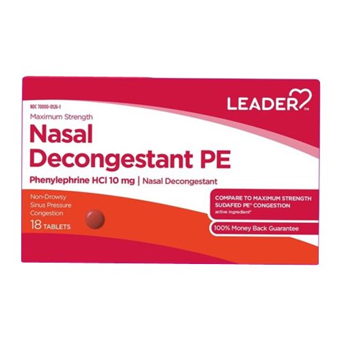 LDR NASAL DEC PE TB 10MG 18 ND