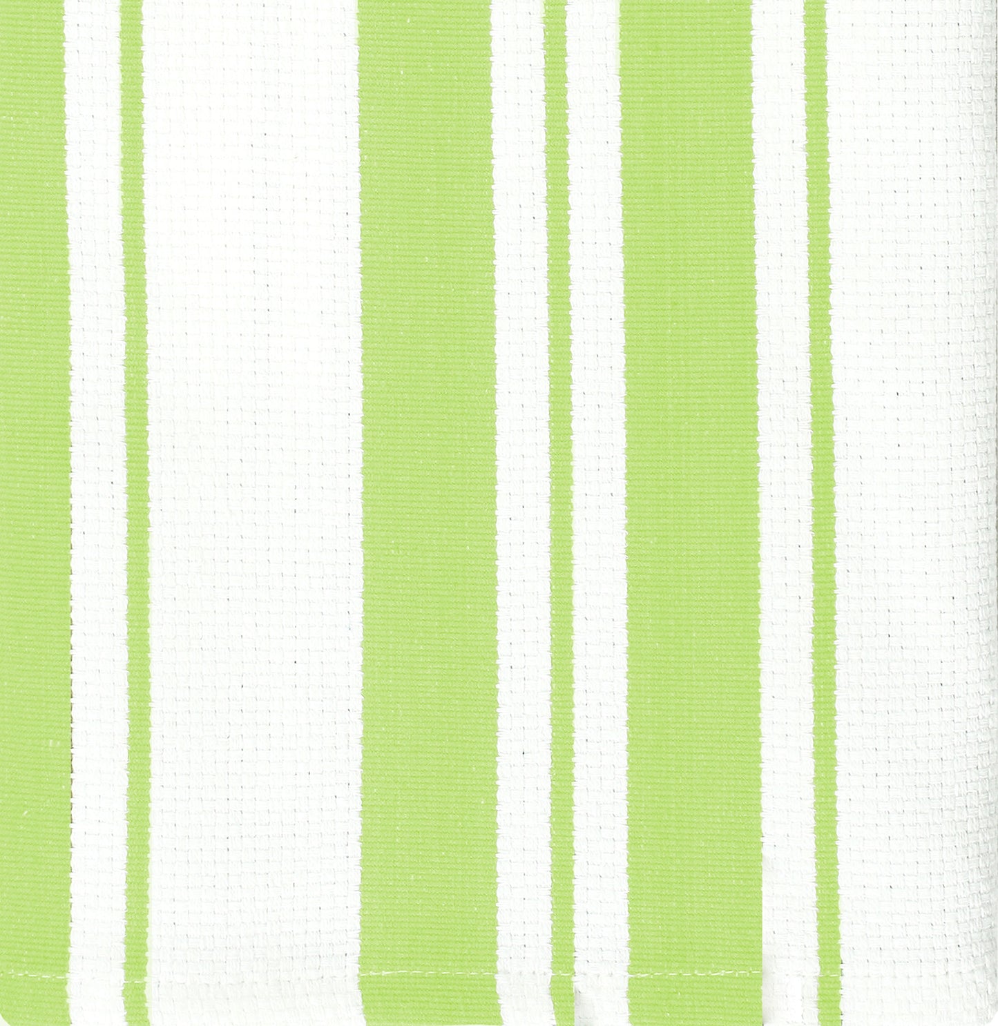 MUkitchen 100% Classic Stripe Towel - Pistachio, 20"x30"