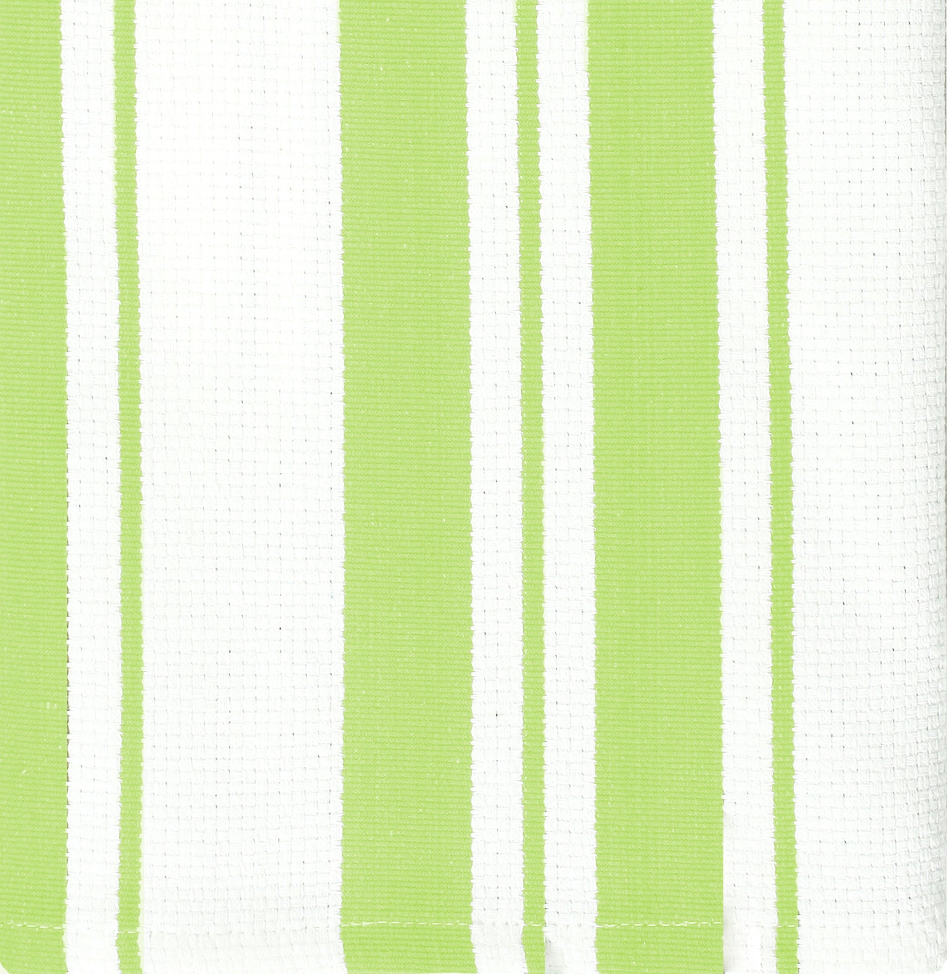 MUkitchen 100% Classic Stripe Towel - Pistachio, 20"x30"