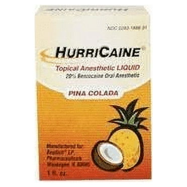 HURRICAINE 20% LIQUID JAR CHERRY 1OZ