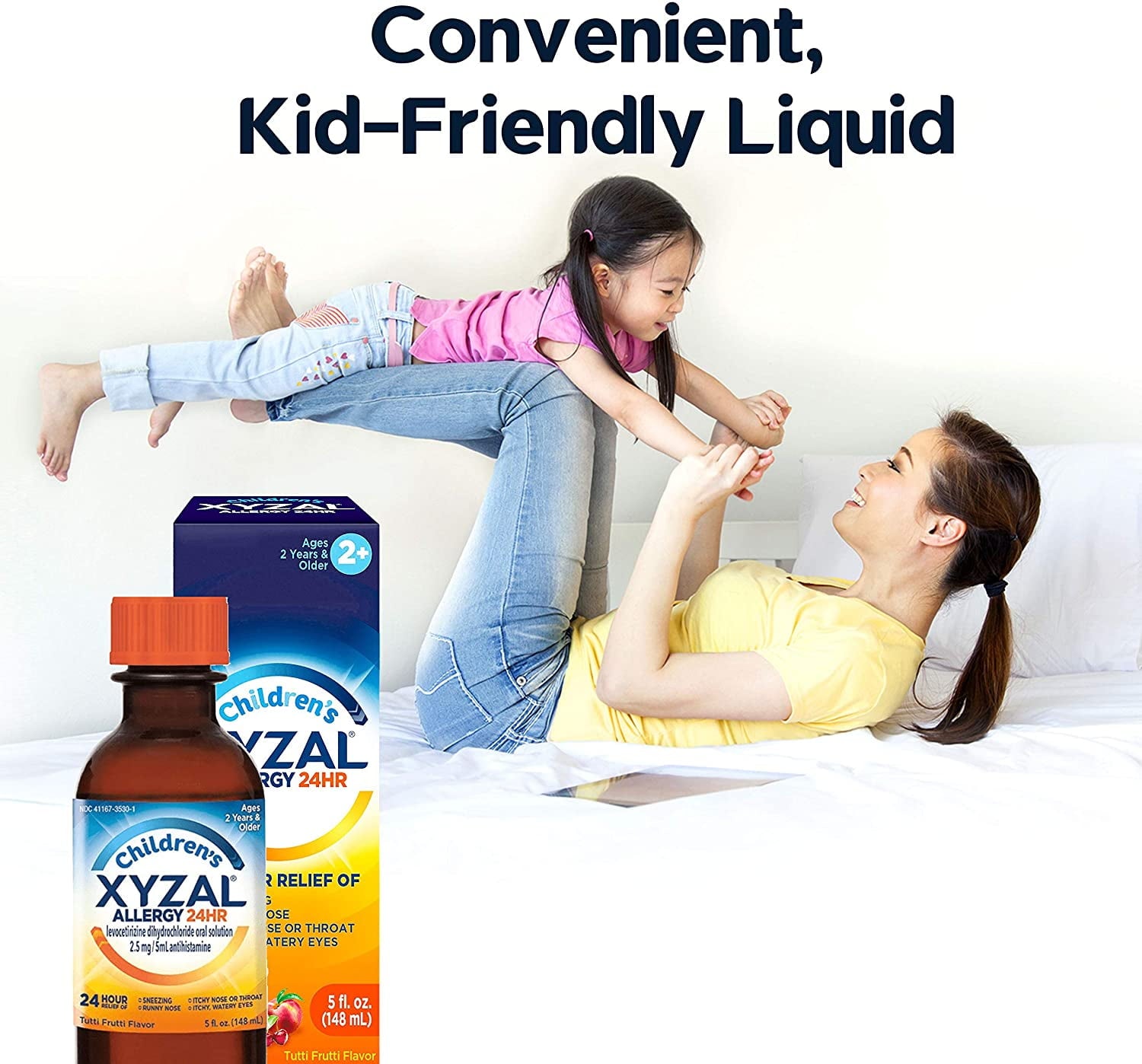 XYZAL CHILDRENS 24HR 2.5MG-5ML SOL 5 OZ
