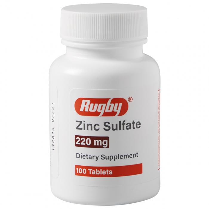 ZINCATE 220 MG CAP 100 UD