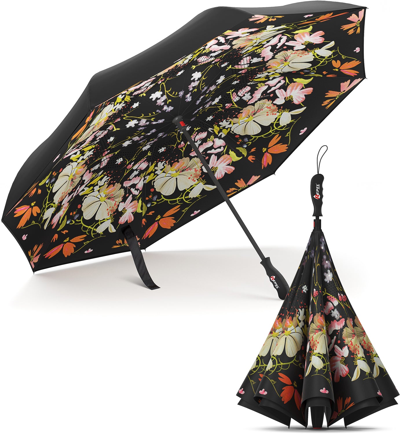 Chaby Weatherproof Fiberglass Fashion Stick Umbrella