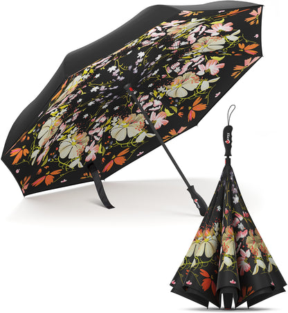 Chaby Weatherproof Fiberglass Fashion Stick Umbrella
