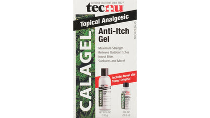 CALAGEL ANTI ITCH GEL 6OZ W/FREE TECNU