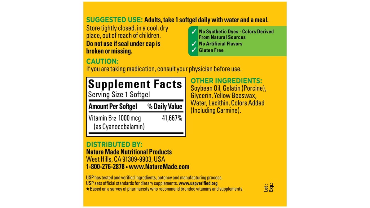 VITAMIN B12 1000 MCG TAB 100CT GERI