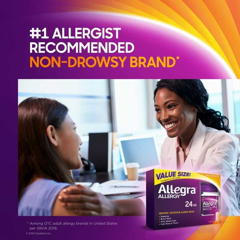 ALLEGRA HIVES 180MG 24HR TABLET 30CT