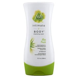 Fds Intimate + Body Cleansing Wash Aloe Fresh 10oz