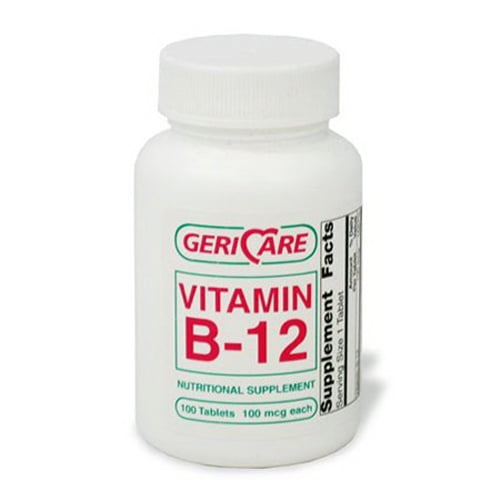 HEALTH STAR VIT B12 100MCG TAB 100 GERI