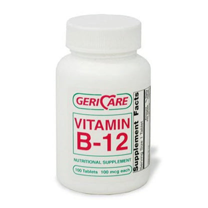 HEALTH STAR VIT B12 100MCG TAB 100 GERI