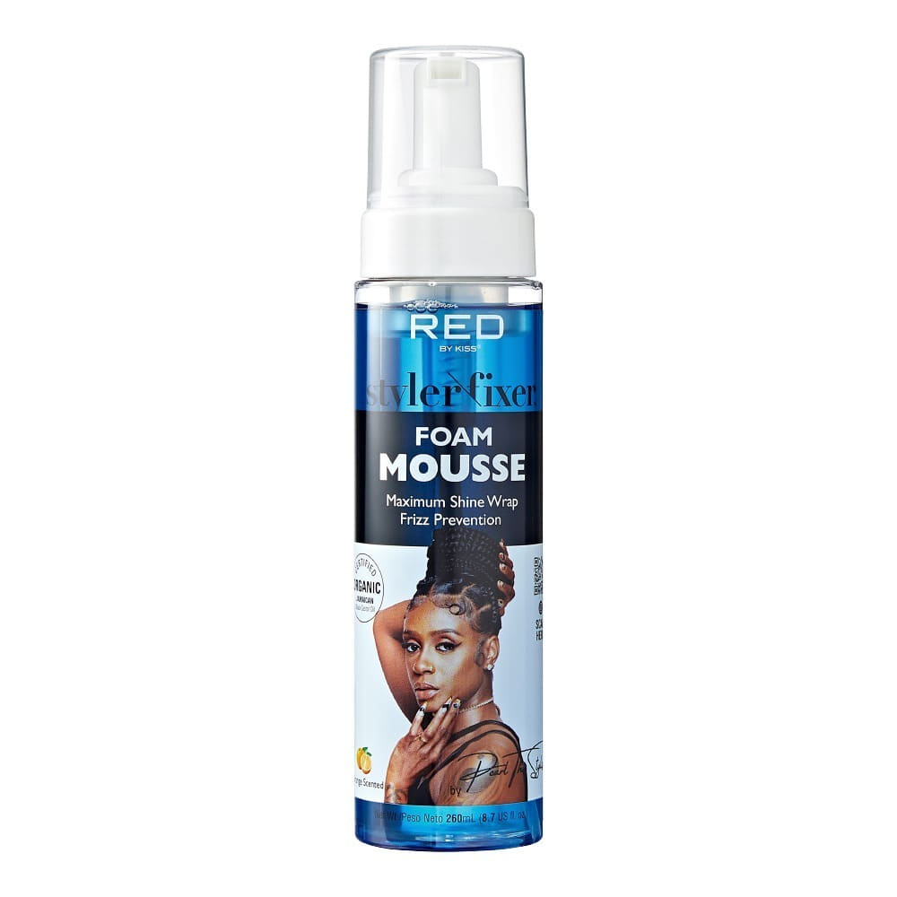 Kiss Red Styler Fixer Foam Mousse 8.7oz