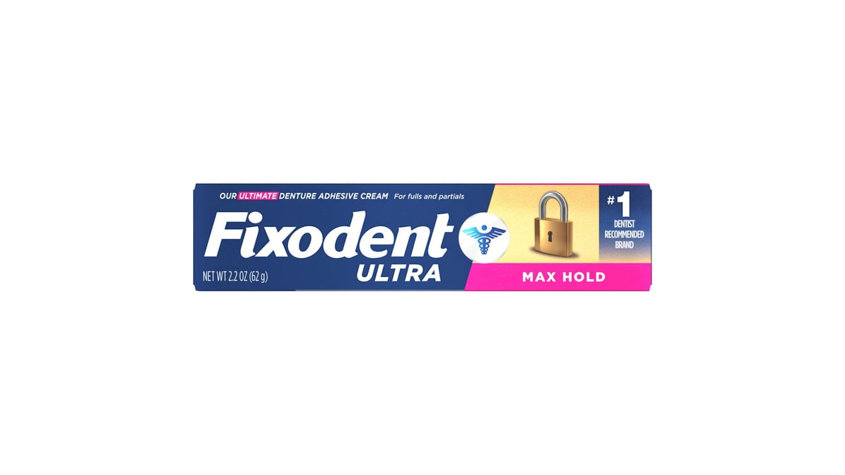 FIXODENT PLUS SUPERIOR HOLD CREAM 2OZ