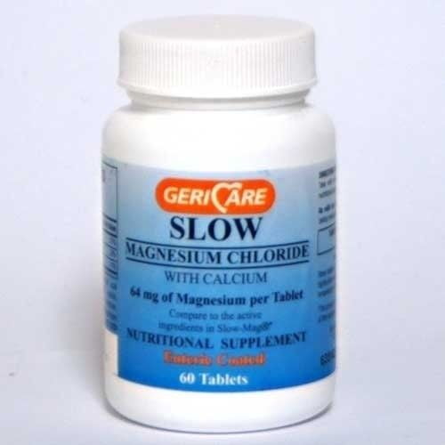 SLOW MAG CHLORIDE EC TAB 60CT GERICARE