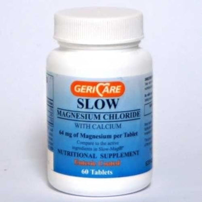 SLOW MAG CHLORIDE EC TAB 60CT GERICARE