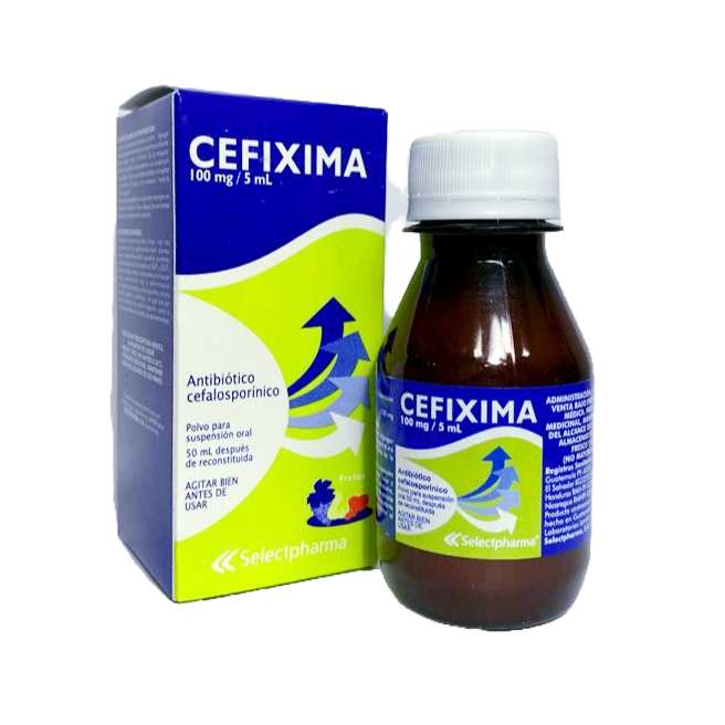 CEFIXIME PT 100MG/5ML 50ML