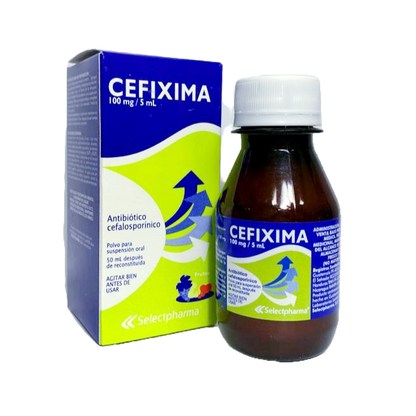 CEFIXIME PT 100MG/5ML 50ML