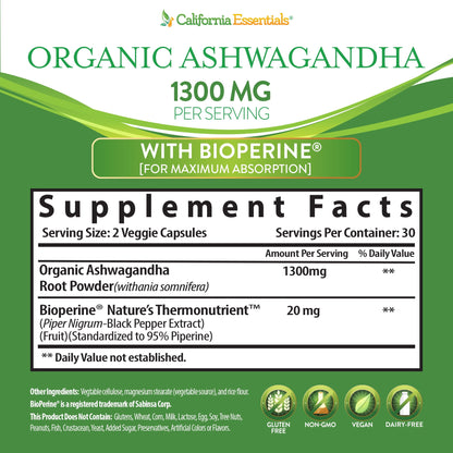 SDNE ASHWAGANDHA ROOT CP 920MG 60